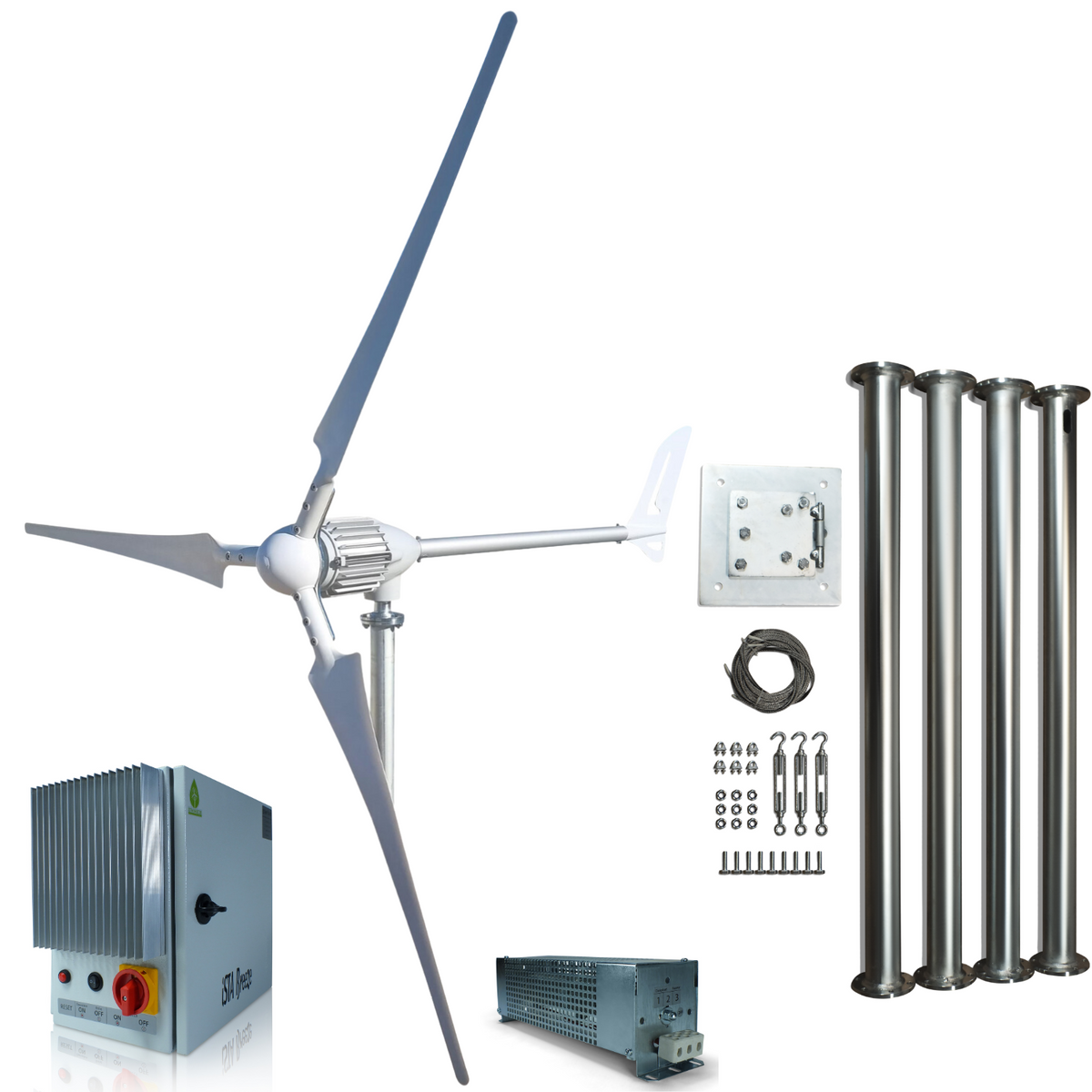 Turbina Eoliana iSTA Breeze 24/48v i-2000 - Pret | Panouri Solare | Fotovoltaice | Eoliana