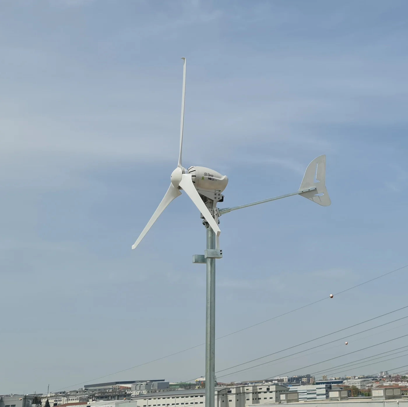 IstaBreeze® Heli 2.0 Windgenerator – Low RPM, Komplettset mit Wechselrichter & Controller