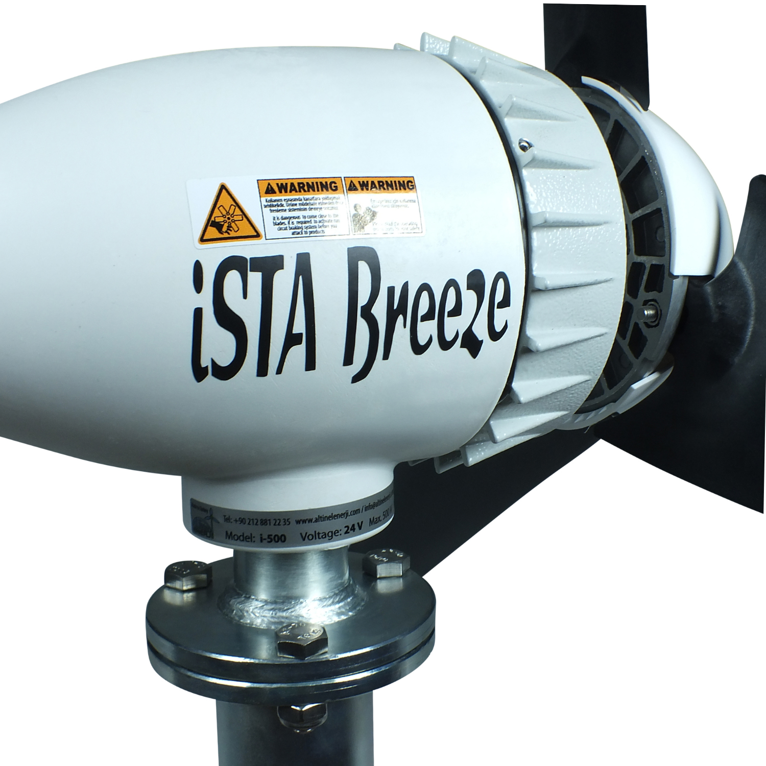 Windgenerator IstaBreeze® i-500 Watt in 12V oder 24V Windkraftanlagen