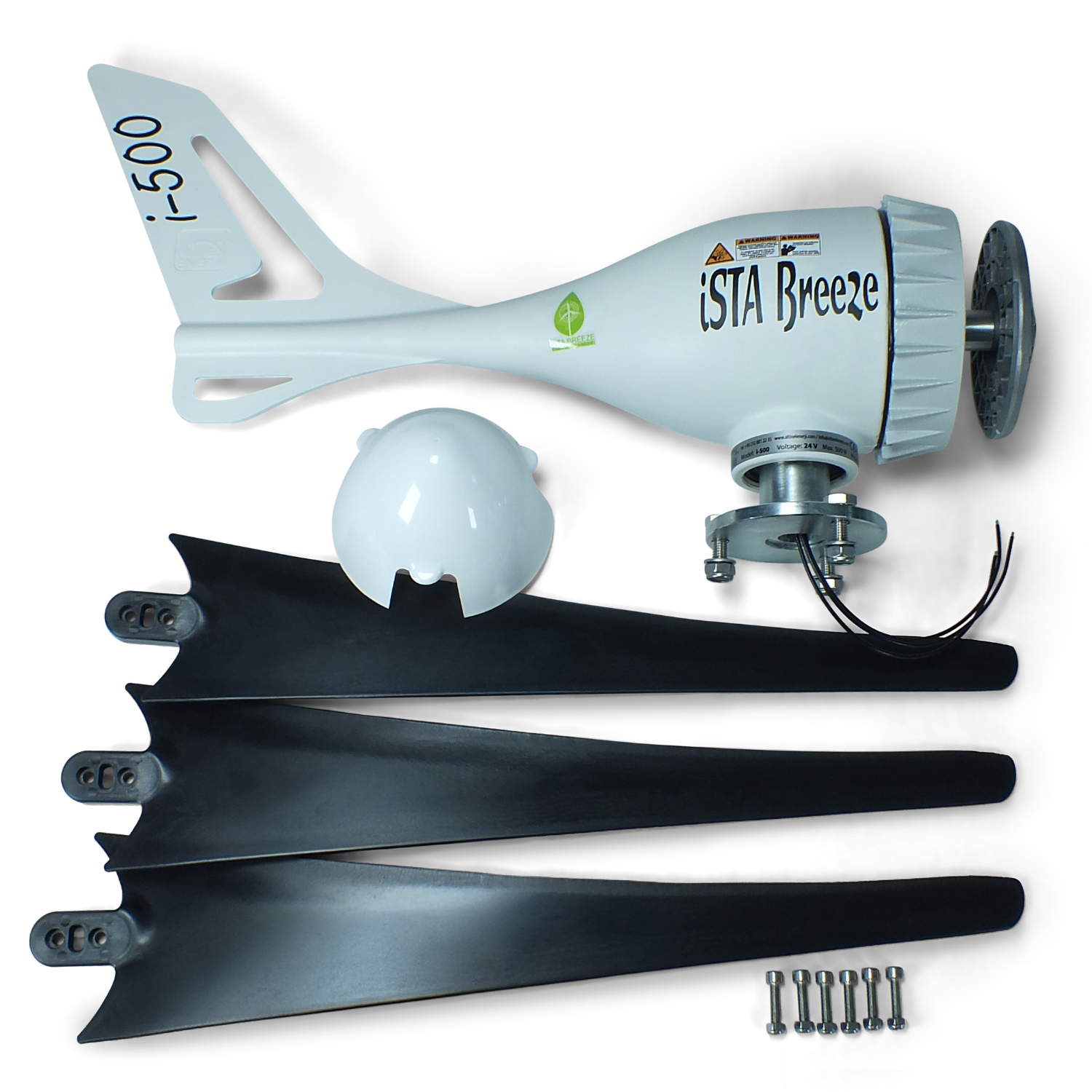 Windgenerator IstaBreeze® i-500 Watt in 12V oder 24V Windkraftanlagen