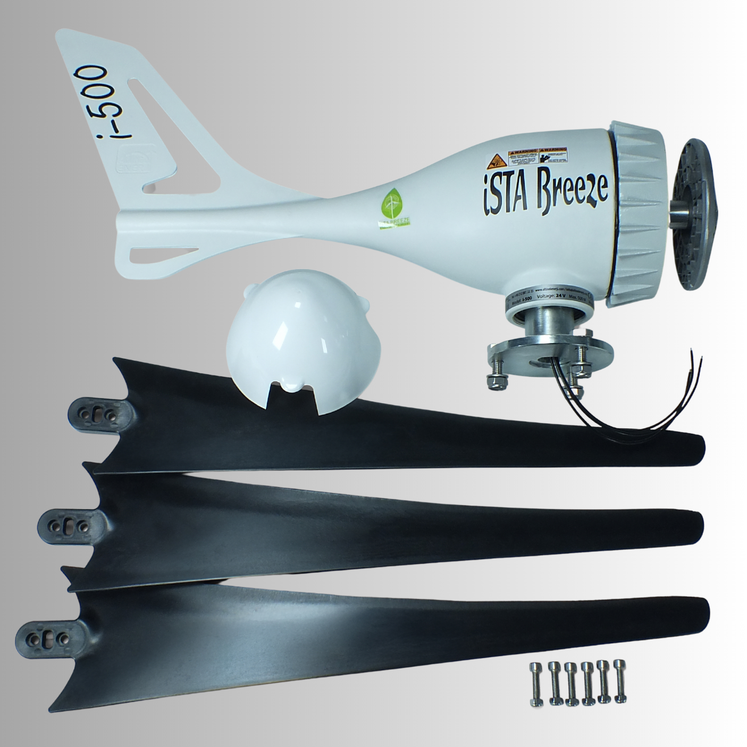 Windgenerator IstaBreeze® i-500 Watt in 12V oder 24V Windkraftanlagen