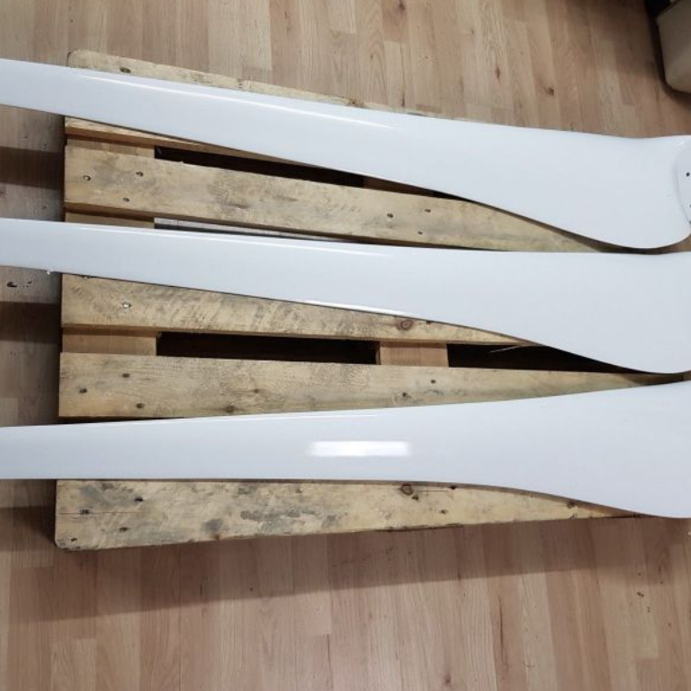 Set aus 3 Rotorblättern für Heli 4 Windkraftanlagen