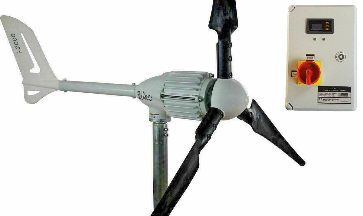 Windgenerator IstaBreeze® I-700 Watt Windrad 12V ,48V oder 48V Auswahl –