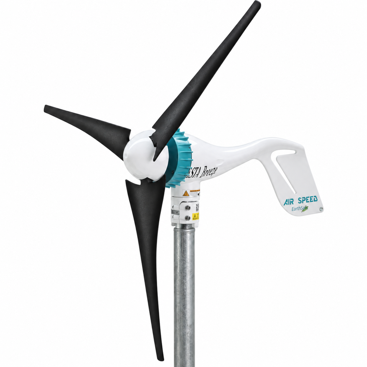 Windgenerator IstaBreeze® Air-Speed 500 Watt 12V oder 24V -Windkraftanlag mit Karbon Flügel
