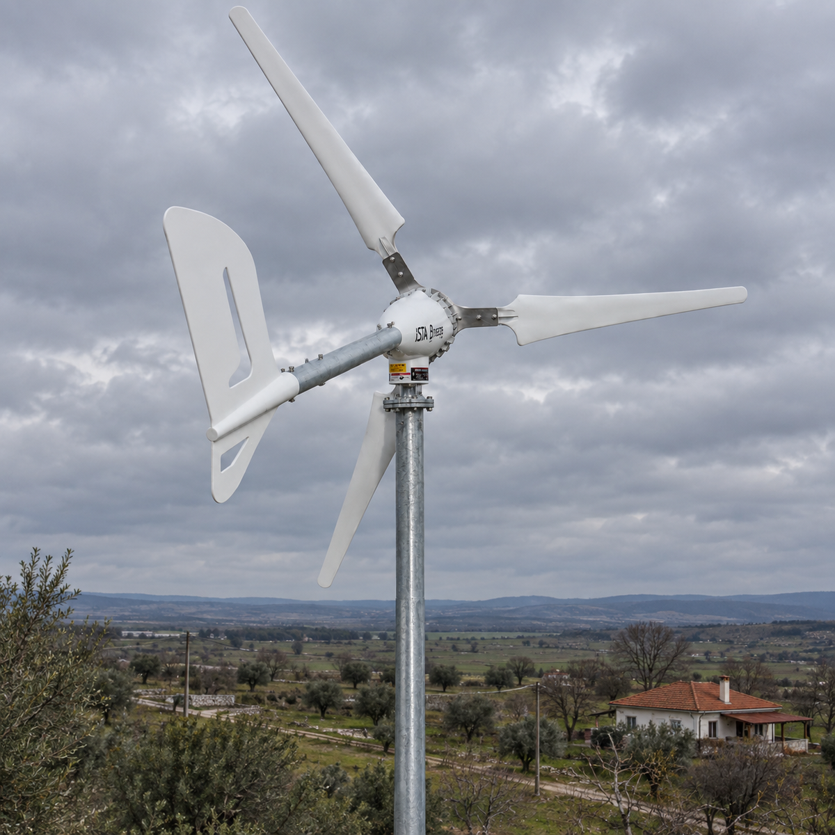 Windgenerator IstaBreeze® I-1000 Watt Reihe 24V oder 48 Volt Windkraftanlage