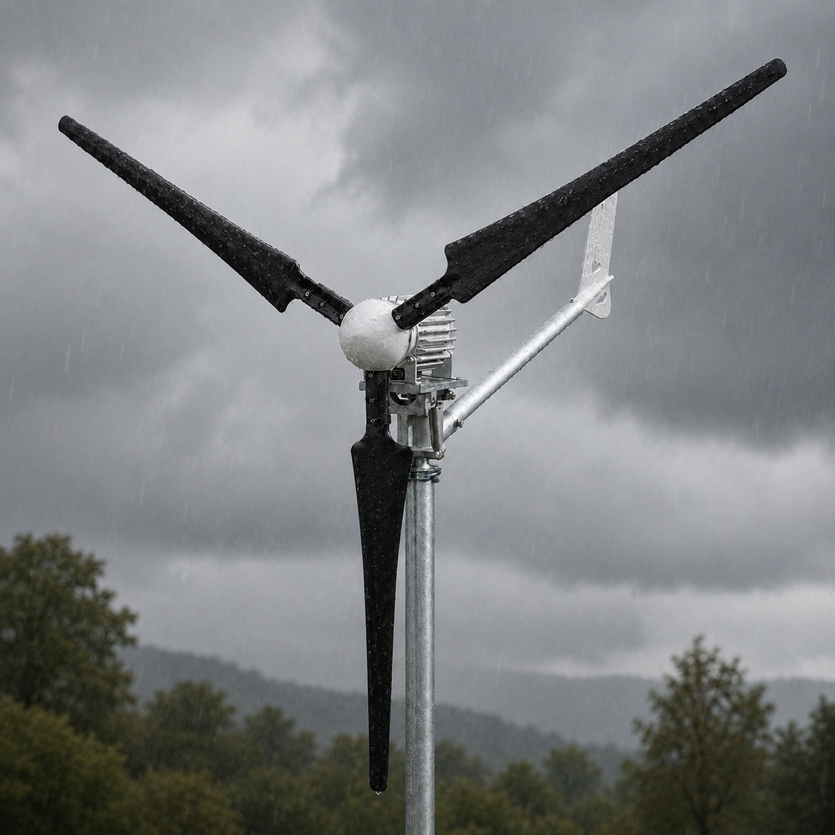 Angebot mit Auswahl  IstaBreeze® Windturbine mit Kippvorrichtung – Auswahl zwischen 1500W und 2000W