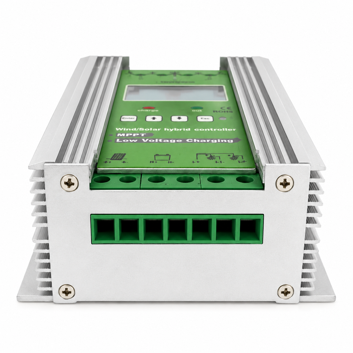MPPT 500W 12V- 24V wind solar hybrid charge controller with booster function