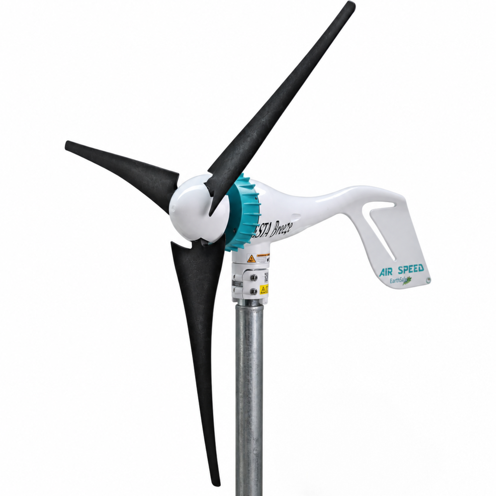 Windgenerator IstaBreeze® Air-Speed 500 Watt 12V oder 24V -Windkraftanlag mit Karbon Flügel