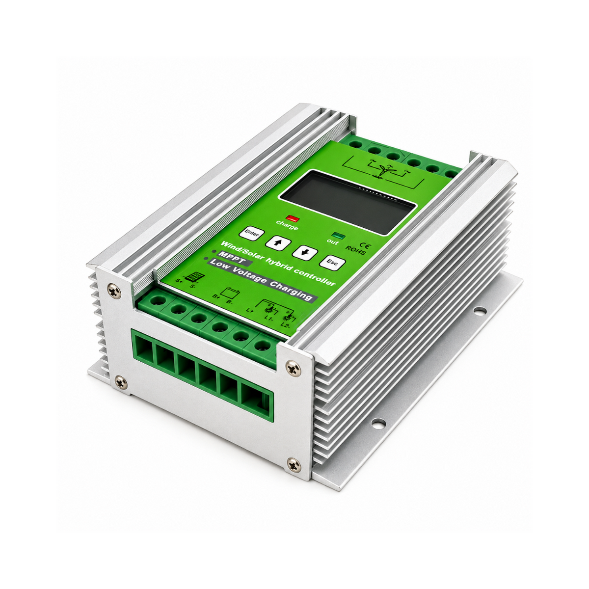 MPPT 500W 12V- 24V Wind Solar Hybrid Laderegler mit Boosterfunktion