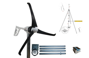 Offers with a choice of IstaBreeze® L-500 wind generator in 12V or 24V