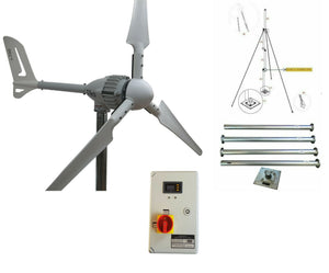 Предлагает на выбор ветрогенератор IstaBreeze® I-700 Вт.
