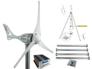 Tilbud with valve on wind generator IstaBreeze® i-500 i 12V or 24V