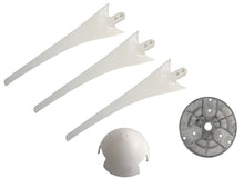 Load the image into the gallery viewer, 50 cm high performance rotor blades for micro wind generators