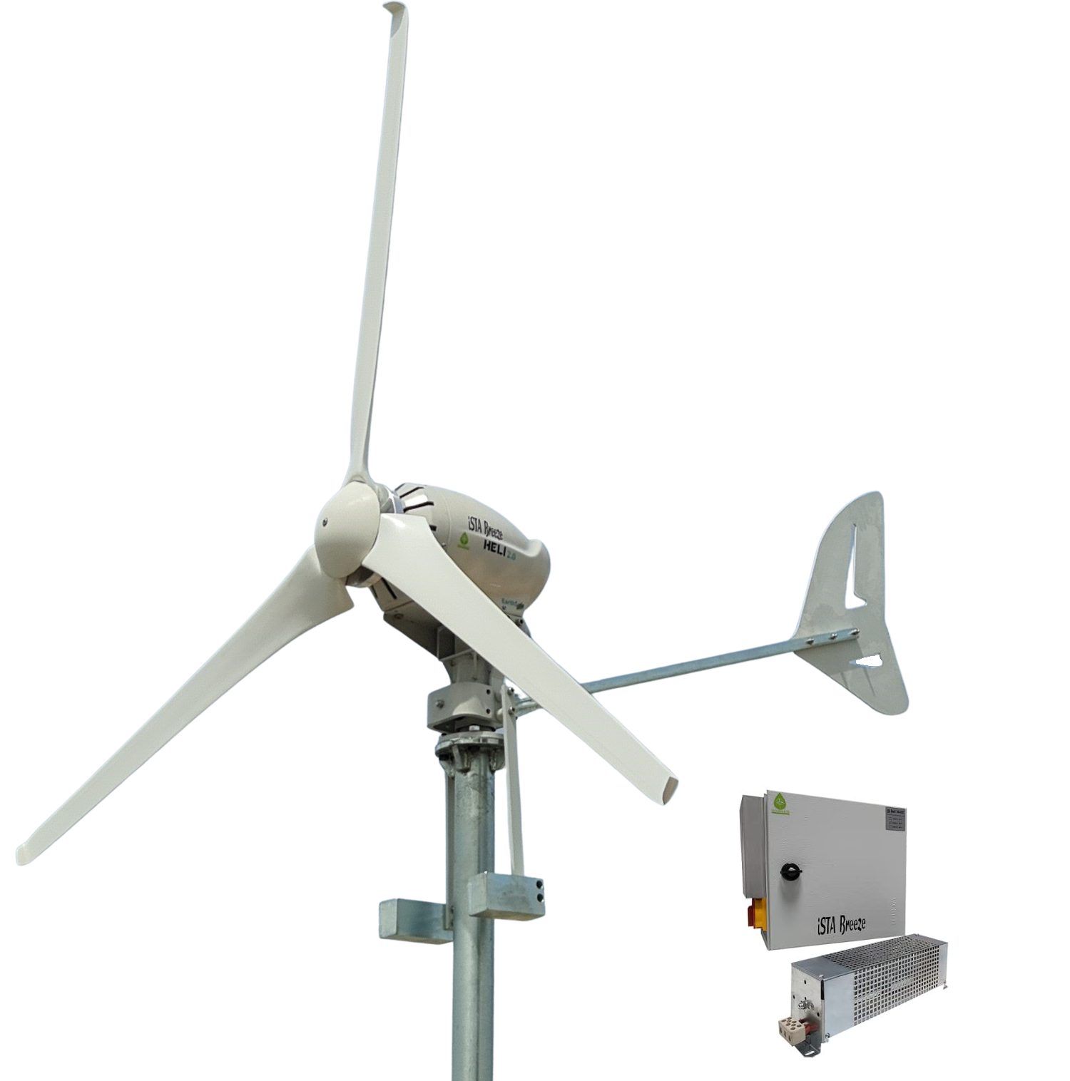 Windgenerator IstaBreeze® Heli 2.0 Auswahl Off-Grid oder ON-Grid