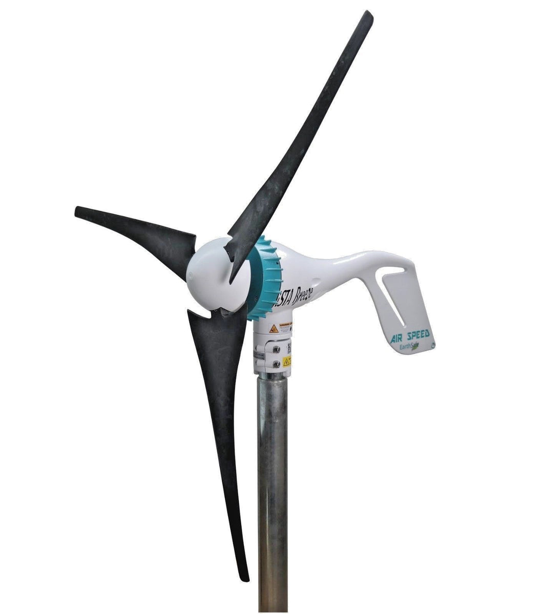Windgenerator IstaBreeze® Air-Speed 500 Watt 12V oder 24V -Windkraftanlag mit Karbon Flügel